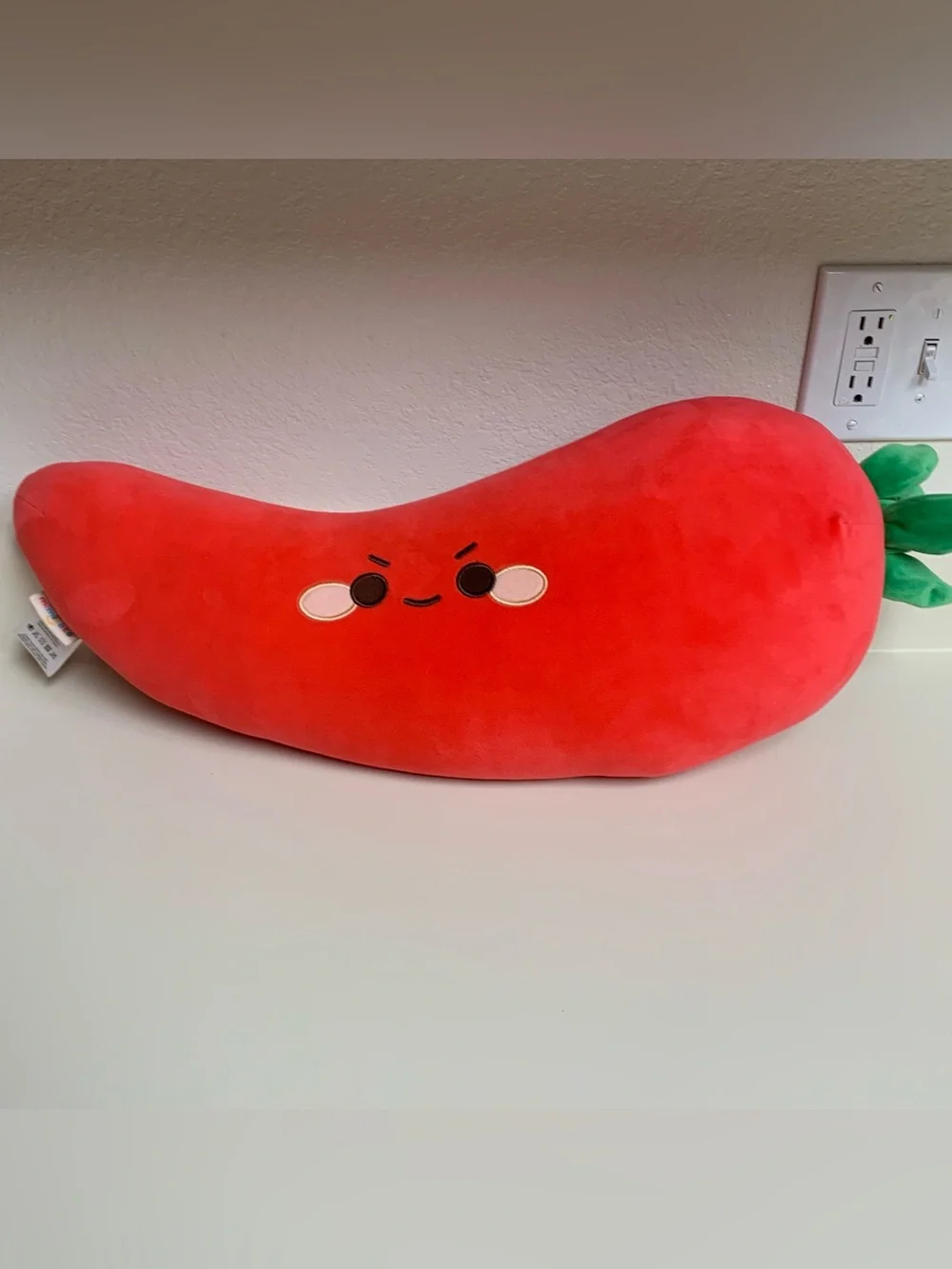 Mimicoco Red Hot Chili Pepper Foodie Plush 22” Decor Cute Soft 2024 EUC